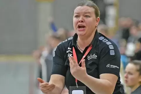 Genoss hohes Ansehen bei den Spielerinnen, verlässt aber die TSG Friesenheim: Trainerin Viktoriya Kühn. 