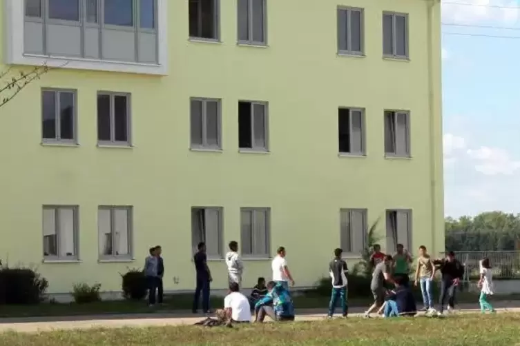 Ort der Tat: Erstaufnahmeeinrichtung Speyer. 