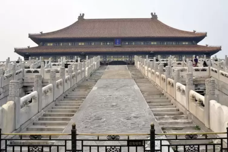 Die Verbotene Stadt in Peking: 2004 tourte die Staatsphilharmonie erstmals durch China. 