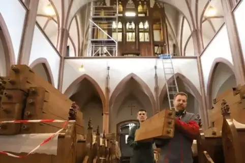 Wenn die Orgel fertig restauriert ist, gibt es viele Veranstaltungen zur Einweihung. 