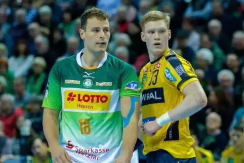 Starker Einstand: Ymer Gislason (rechts).