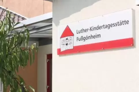 Die Sanierung der protestantischen Luther-Kita in Fußgönheim soll so schnell wie möglich beginnen. 