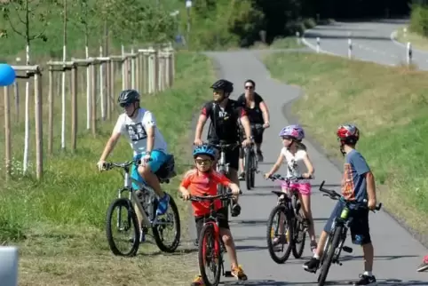 Tourismus ist ein großes Thema für die VG. Dazu gehört auch die Entwicklung des Radwegenetzes. Unser Bild zeigt den Zellertal-Ra