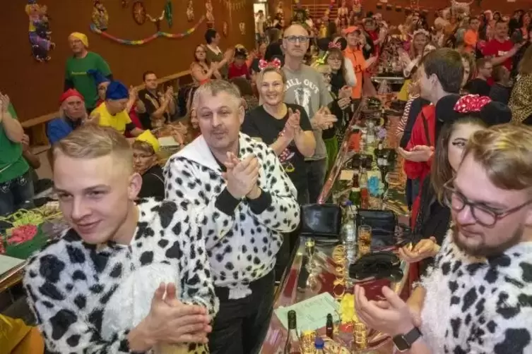 Tierische Kost&uuml;me und hervorragende Stimmung. 