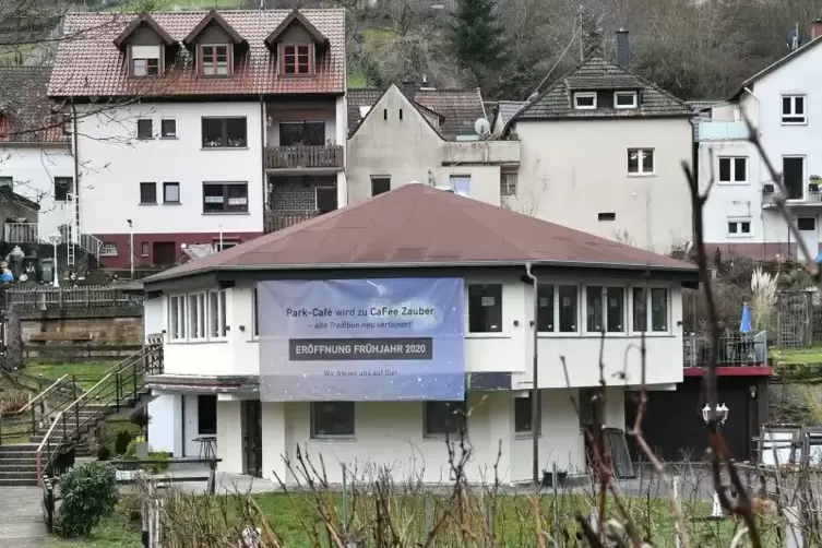 Das Parkcafé wird zurzeit saniert. 