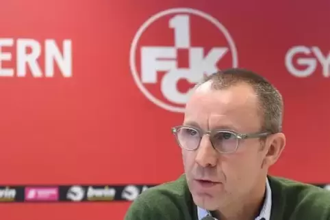 FCK-Geschäftsführer Soeren Oliver Voigt.