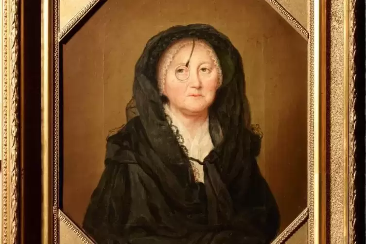 Anna Dorothea Therbusch (25.7.1721 - 9.11.1782) / Malerin, Selbstbildnis, um 1780, Öl aufLeinwand, 36,9 x 32,3 cm,