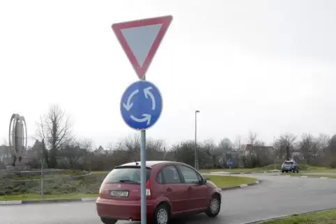 Geht es nach der CDU, soll das Baugebiet am Jahnplatz über den Kreisel an die Flugplatzstraße angebunden werden. 