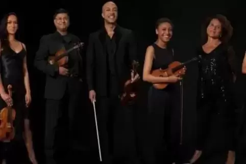 Musiker des Chineke-Ensembles.