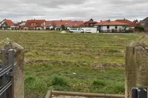 Hier soll demnächst ein Baugebiet entstehen. 