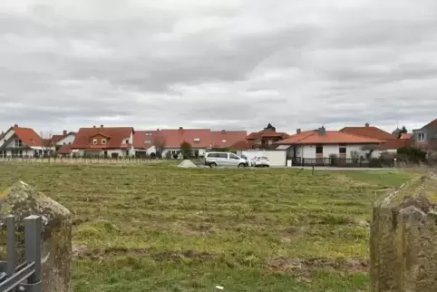 Hier soll demnächst ein Baugebiet entstehen. 