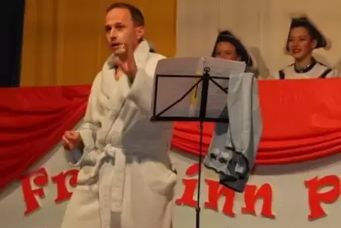 „Bissele Problem gehabet“: Antonio plaudert gern über das, was ihm im Alltag so widerfährt. 