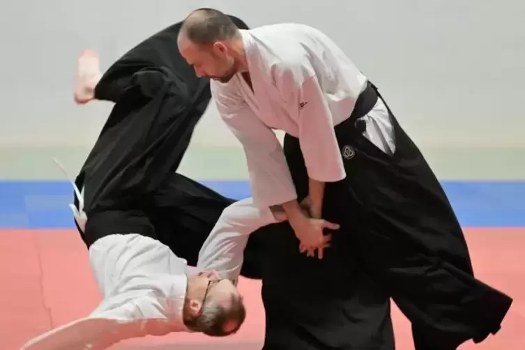 Immer wieder donnerstags: Aikido-Training beim JSV Speyer.