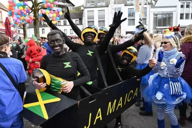 Waldfischbach: Cool Runnings mit Ringelfans. 