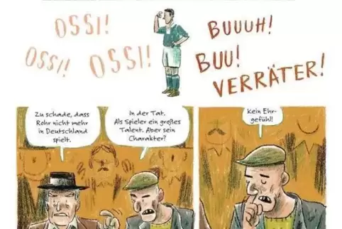 „Die Zeitumstände zwangen ihn, ins Ausland zu gehen, und er wurde dann von den Nazis zum Vaterlandsverräter erklärt“, sagt der T