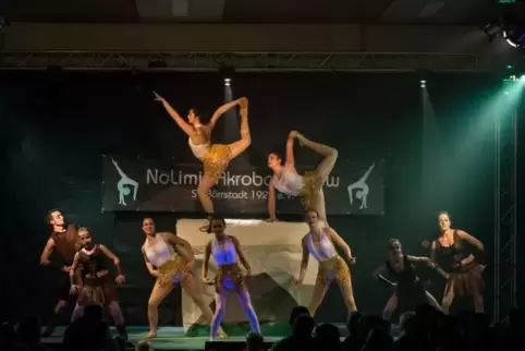 Die Showtanzgruppe „No Limit“ schloss sich 2014 dem SV Börrstadt an.