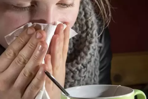 Charakteristisch für eine Grippe ist ein Krankheitsgefühl im ganzen Körper. 