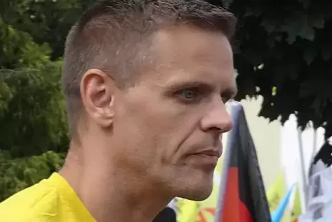 Marco Kurz, Initiator des „Frauenbündnis Kandel“ und Organisator zahlreicher Demonstrationen vor allem in Kandel.