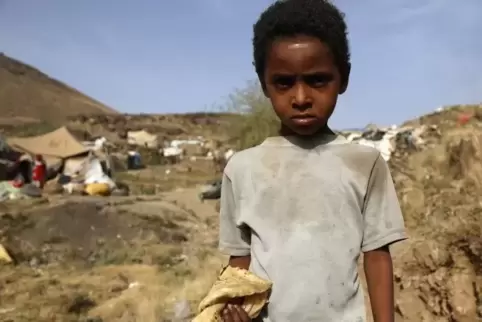 Der Krieg im Jemen – hier ein Kind im Flüchtlingslager al-Azraqin – ist die „größte humanitäre Katastrophe“ seit dem Zweiten Wel