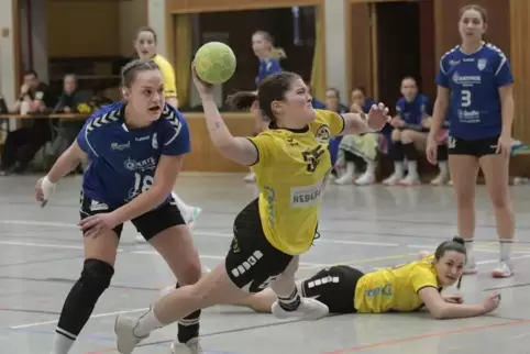 Starke Partie für die VTV: Klara Köbele, die hier das 4:3 erzielt.