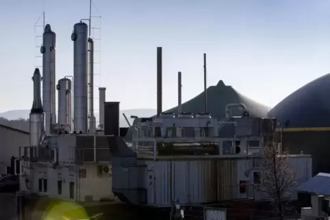 Sorgt offenbar immer noch durch üble Gerüche für Ärger in den umliegenden Gemeinden: die Biogasanlage im Ramsteiner Industriegeb