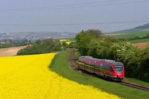 Die Zellertalbahn könnte während der Sperrung der Hauptstrecke durch den Pfälzerwald gute Dienste leisten. 