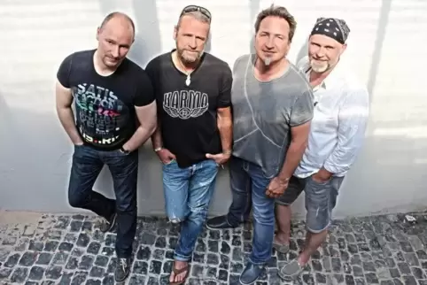 Mit Deutschrock bekannt geworden: Die Kaiserslauterer Band Karma stellt am Freitagabend bei einem Abschiedskonzert ihre neue CD 
