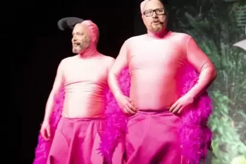 Werden sich am Samstag in der Rockenhausener Donnersberghalle „gewohnt politisch inkorrekt“ präsentieren: Ande Werner und Lars N Werden sich am Samstag in der Rockenhausener Donnersberghalle „gewohnt politisch inkorrekt“ präsentieren: Ande Werner und Lars N