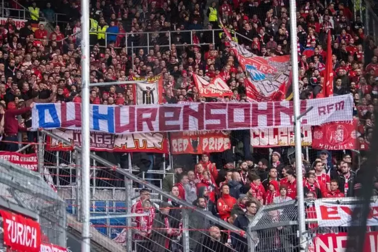 Bei Hoffenheim gegen Bayern entgleiste der Fanprotest.