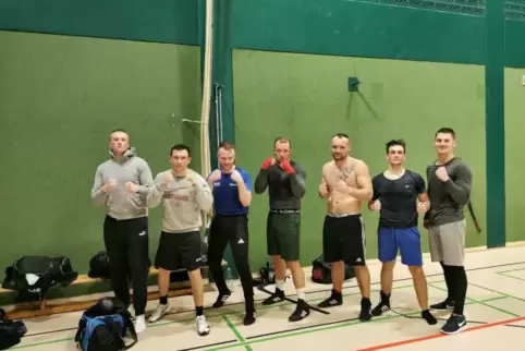 Sind bereit: Die Kämpfer des BC Olympia Ramstein. 