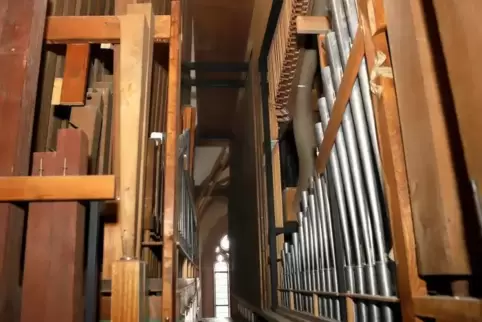 Die historische Stiehr-Orgel in St. Georg Kandel kann wieder in Dienst genommen werden.