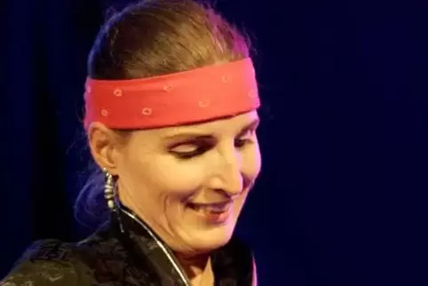 Susan Weinert bei einem Konzert im Cotton Club 2005.