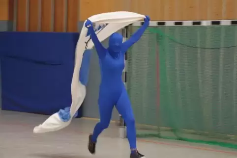 Dieser besondere Fan unterstützte die Bockenheimer.
