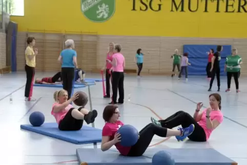 Das Angebot beim Fitnesstag der TSG Mutterstadt ist seit Jahren breit gefächert. 