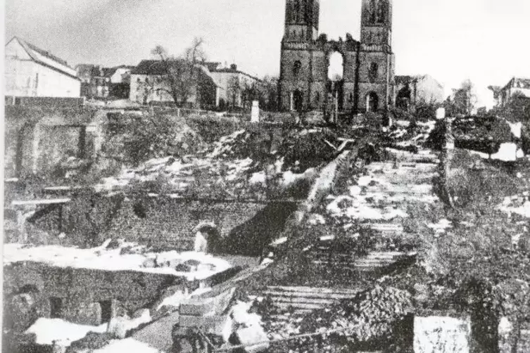 Zerbomt: der Schlossplatz 
