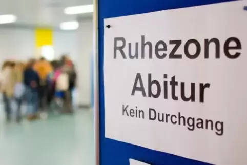 Herausforderung: In den Gymnasien ist gerade Abi-Zeit.