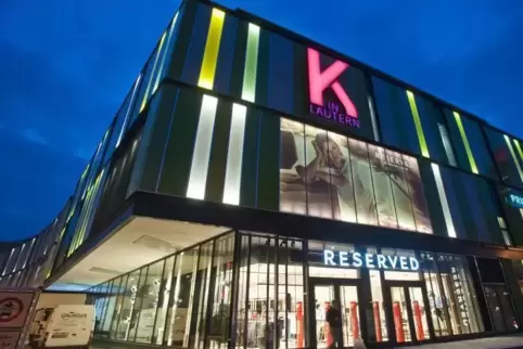 Voraussichtlich bleiben zehn von 100 Geschäften im „K in Lautern“ offen. 