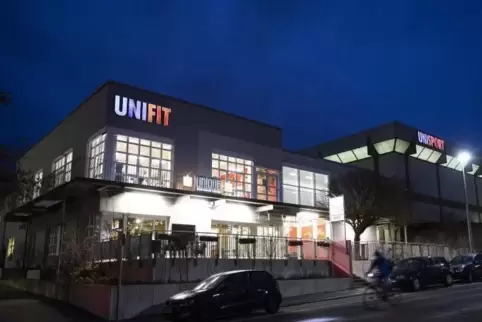 Seit Montag für den Publikumsverkehr geschlossen: das Unifit am Campus. 