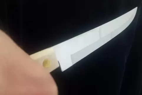 Mit einem Küchenmesser (Beispielfoto) hat der Mann seine beiden Blutsverwandten erstochen.