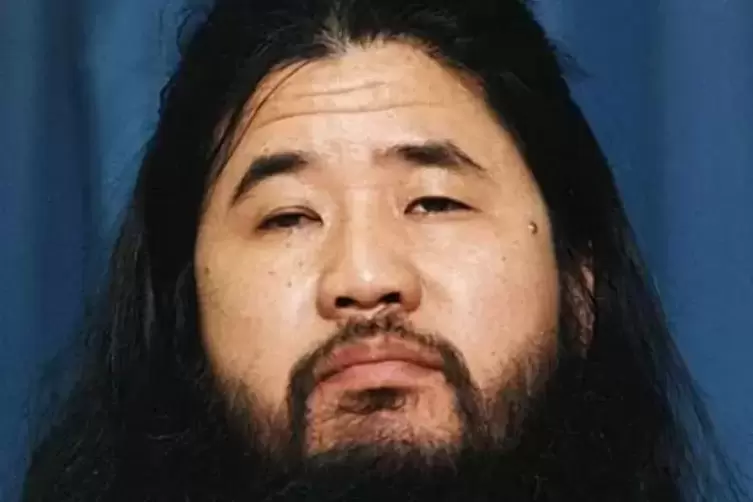 Shoko Asahara, Guru der Endzeit-Sekte „Omu Shinrikyo“.