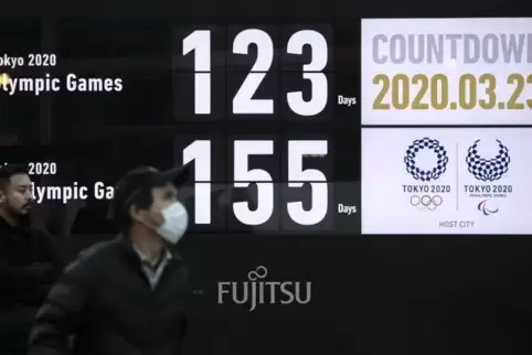 Noch läuft der Countdown für die Spiele in Tokio.