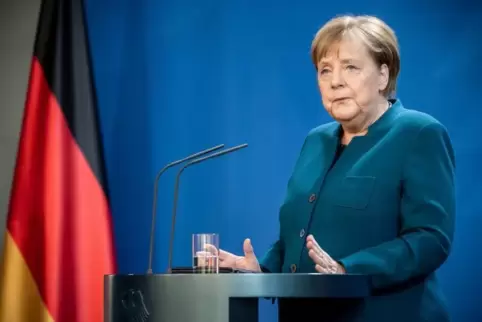 Angela Merkel befindet sich derzeit in häuslicher Quarantäne.