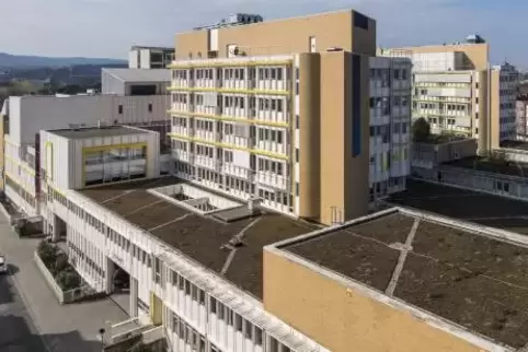 Das Westpfalz-Klinikum in Kaiserslautern.