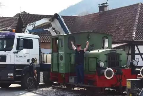 Die Lok steht!