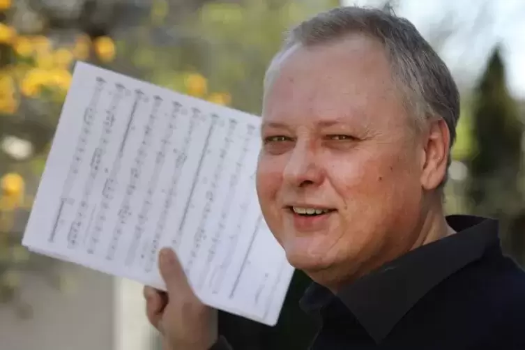 Arrangements für die Big-Band der Landauer Stadtkapelle schreibt Andreas Otto Grimminger selbst.