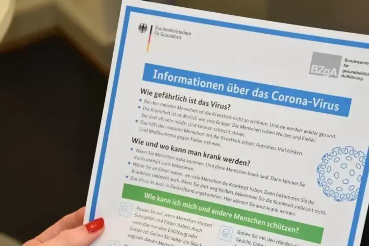 Die Stadt Landau hat die Informationen des Bundes zum Coronavirus in Leichter Sprache auf ihrer Internetseite veröffentlicht. 
