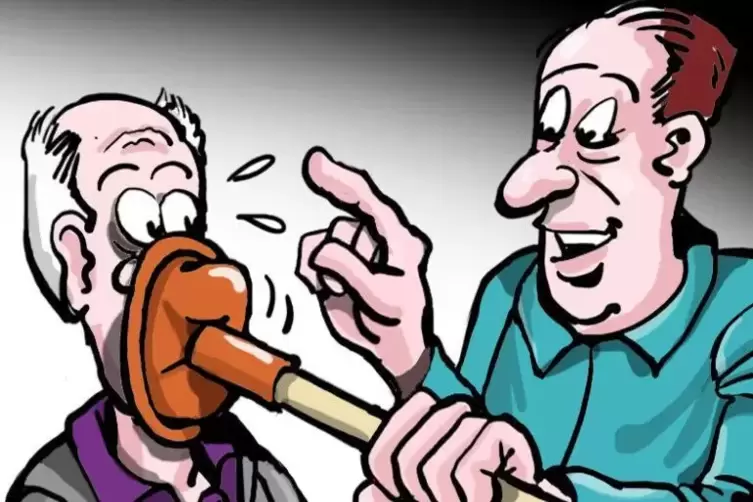 Zu Frage 4: Welche Redensart benutzen Pf&auml;lzer, um andere beim Sprechen zu unterbrechen?
