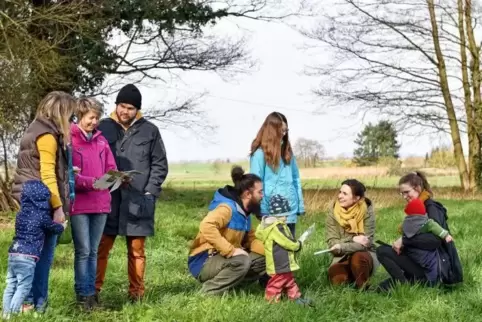 20 Kinder ab drei Jahren sollen ab Spätsommer im Bienwald betreut werden. Das Bild wurde vor dem Kontaktverbot aufgenommen. 