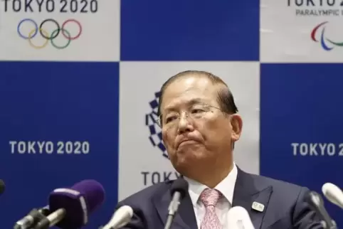 Toshiro Muto, Geschäftsführer des Organisationskomitees der Olympischen Spiele 2020 in Tokio. 