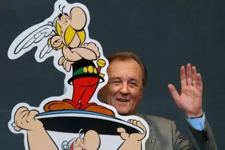 Genialer Strich: Albert Uderzo hat Asterix und Obelix zum Leben erweckt. 